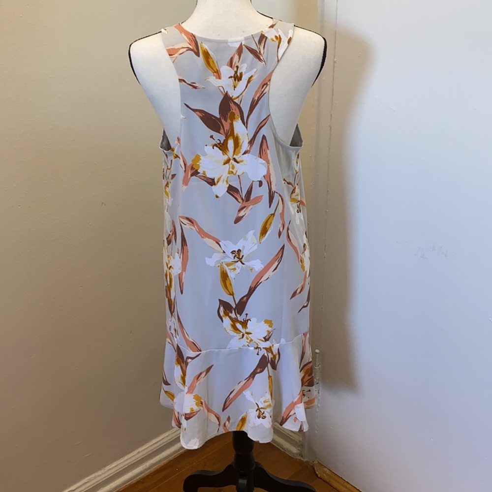 Leith Floral Racerback Ruffle Dress - Picture 2 of 2